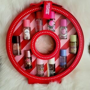 PINK Victoria's Secret Lip Gloss Set - Red and Pink